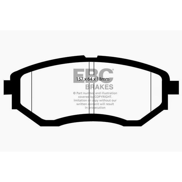 Redstuff Ceramic Low Dust Brake Pads