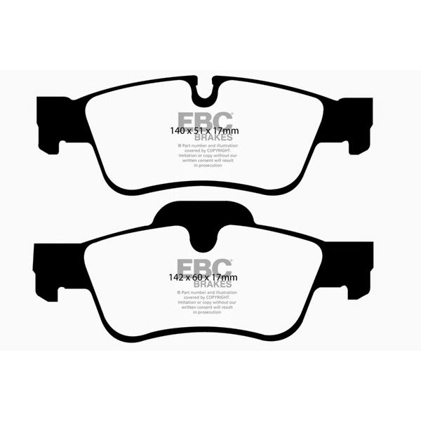 Redstuff Ceramic Low Dust Brake Pads