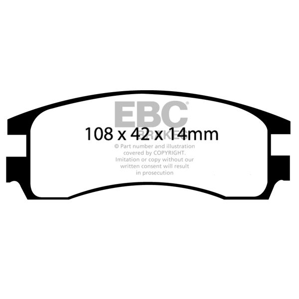 Redstuff Ceramic Low Dust Brake Pads