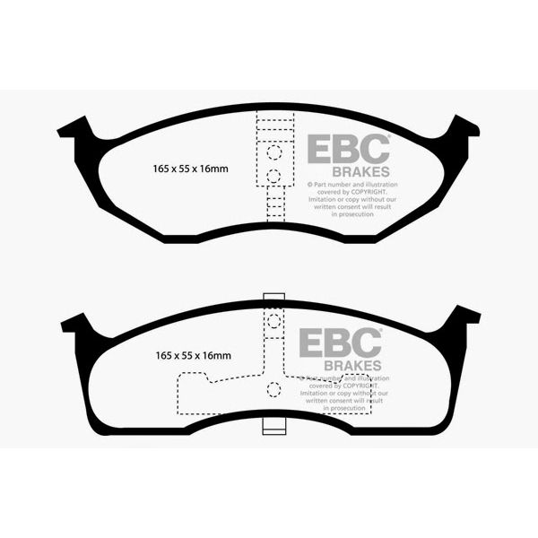 Redstuff Ceramic Low Dust Brake Pads