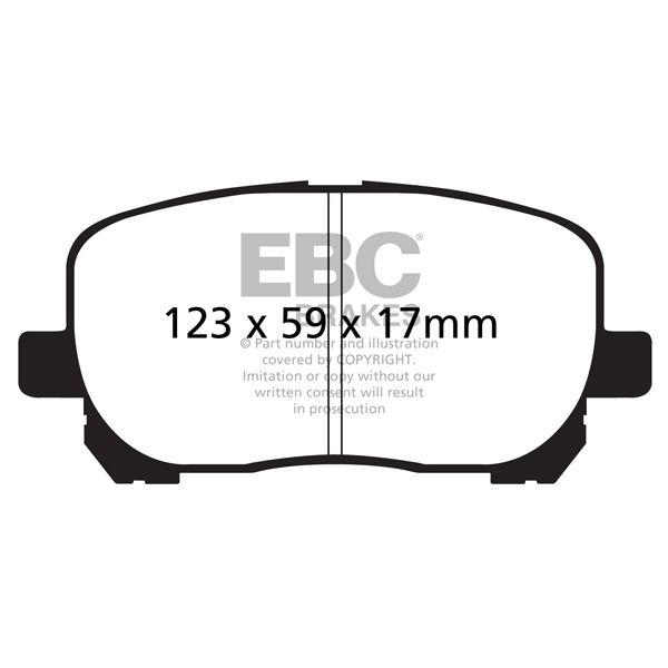 Redstuff Ceramic Low Dust Brake Pads