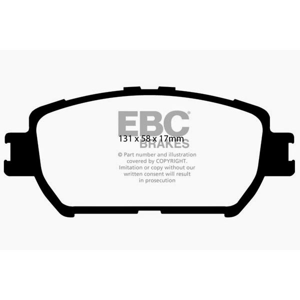 Redstuff Ceramic Low Dust Brake Pads
