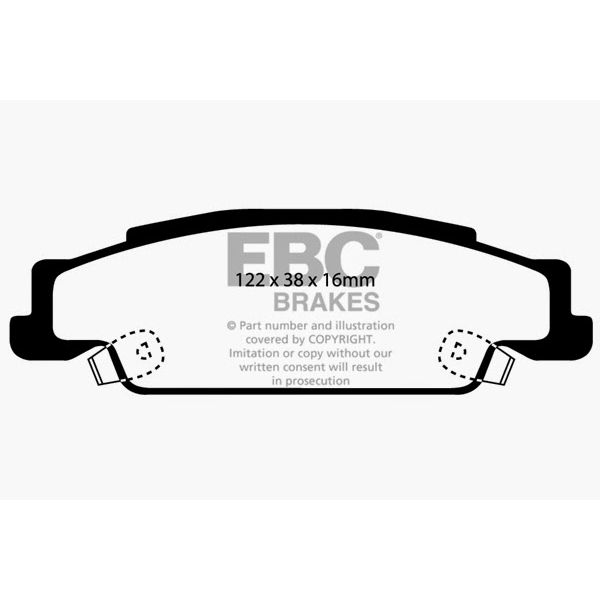 Redstuff Ceramic Low Dust Brake Pads