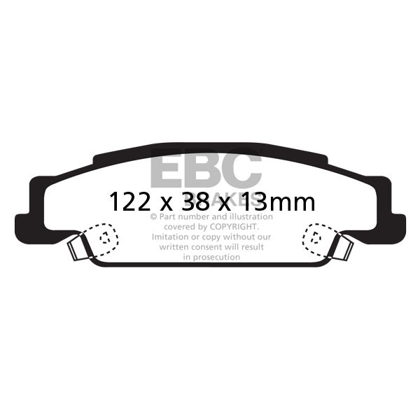 Redstuff Ceramic Low Dust Brake Pads