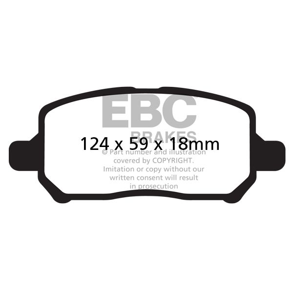 Redstuff Ceramic Low Dust Brake Pads