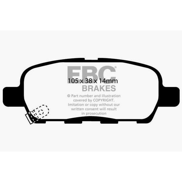 Redstuff Ceramic Low Dust Brake Pads