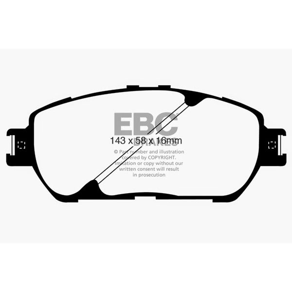 Redstuff Ceramic Low Dust Brake Pads