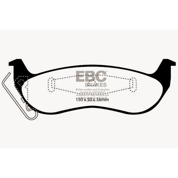 Redstuff Ceramic Low Dust Brake Pads