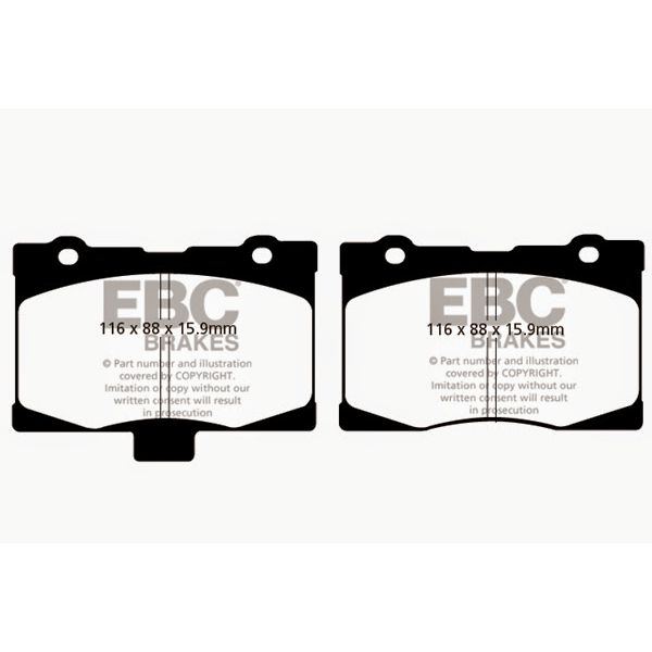 Redstuff Ceramic Low Dust Brake Pads