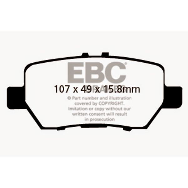 Redstuff Ceramic Low Dust Brake Pads