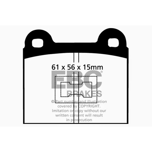 Greenstuff 2000 Series Sport Brake Pads