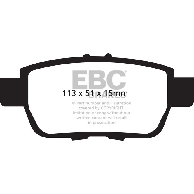 Redstuff Ceramic Low Dust Brake Pads