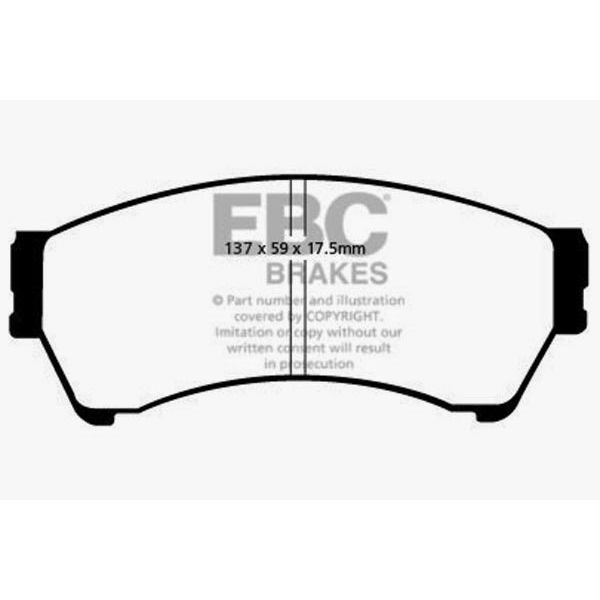 Redstuff Ceramic Low Dust Brake Pads