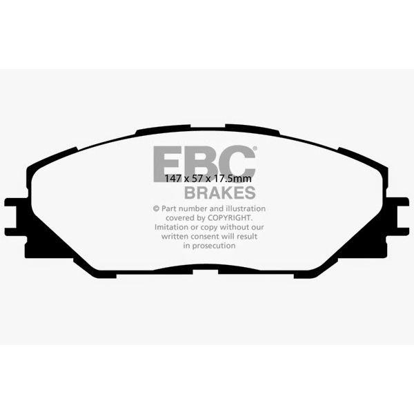 Redstuff Ceramic Low Dust Brake Pads
