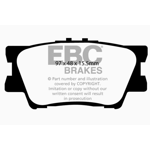 Redstuff Ceramic Low Dust Brake Pads