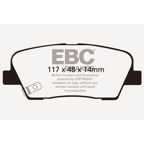 Redstuff Ceramic Low Dust Brake Pads