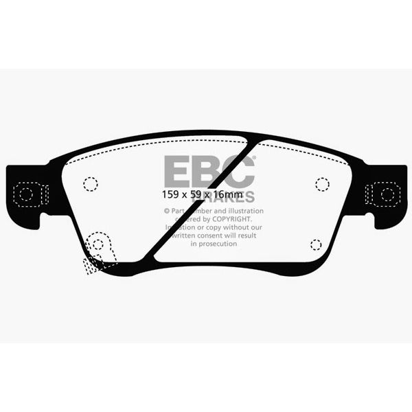 Redstuff Ceramic Low Dust Brake Pads