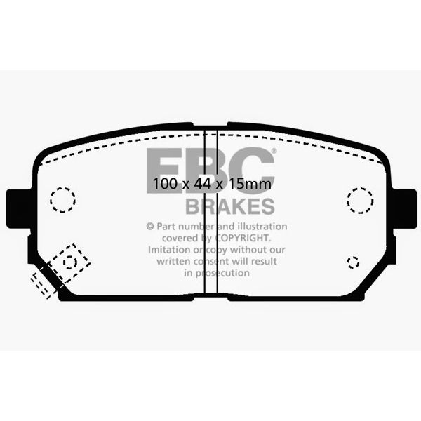Redstuff Ceramic Low Dust Brake Pads