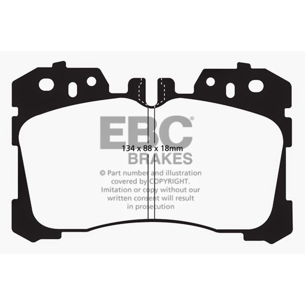 Redstuff Ceramic Low Dust Brake Pads