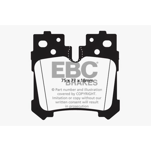 Redstuff Ceramic Low Dust Brake Pads