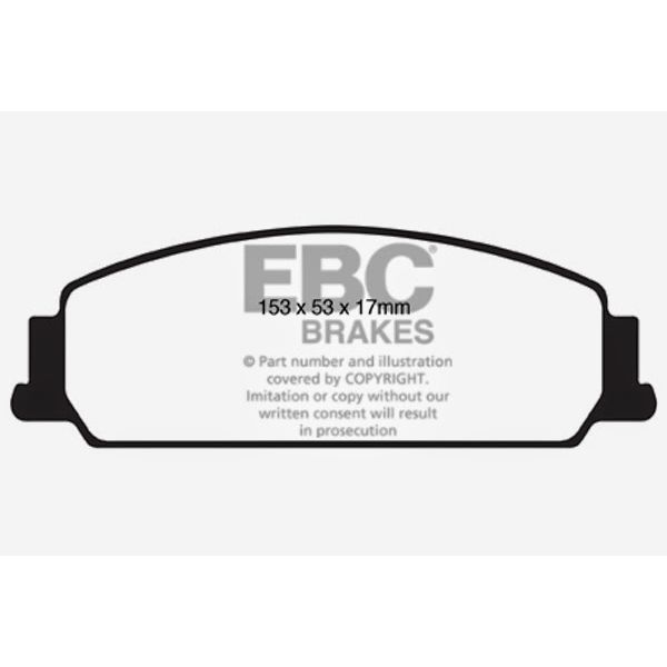 Redstuff Ceramic Low Dust Brake Pads