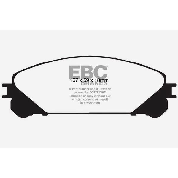 Redstuff Ceramic Low Dust Brake Pads