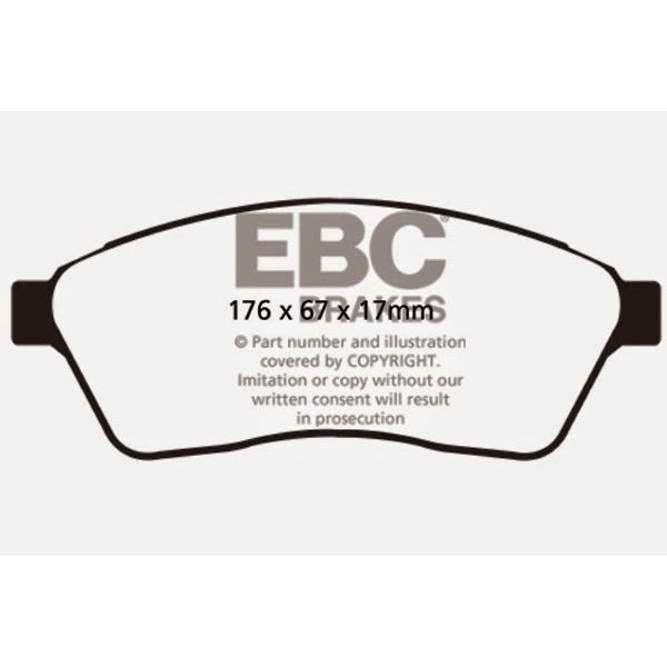 Redstuff Ceramic Low Dust Brake Pads