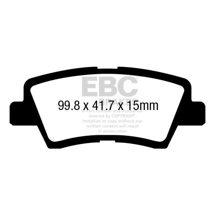 Redstuff Ceramic Low Dust Brake Pads