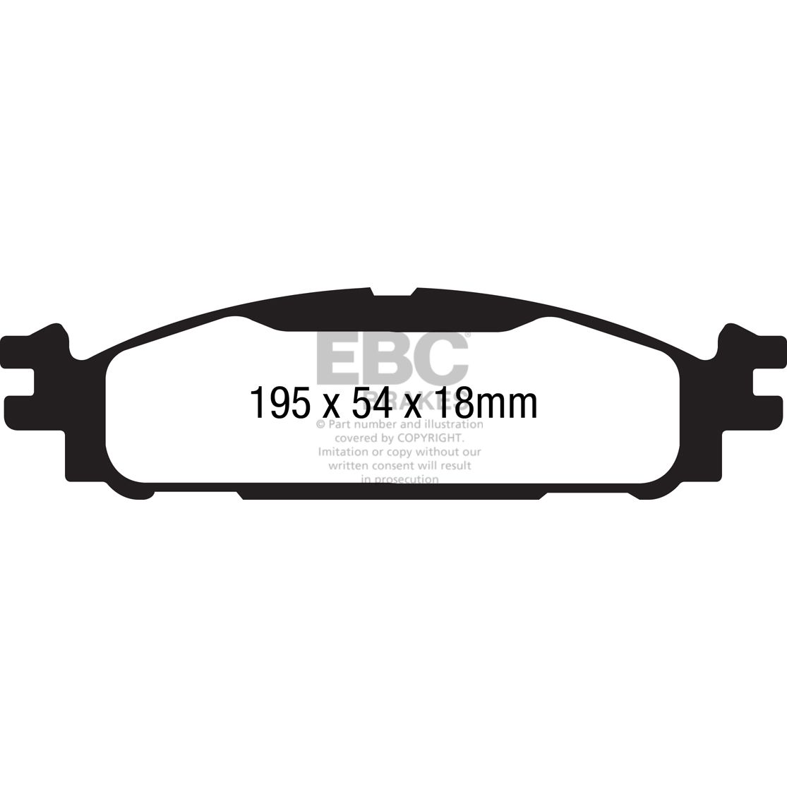 Redstuff Ceramic Low Dust Brake Pads