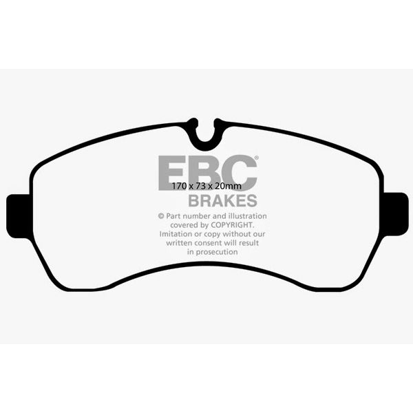 6000 Series Greenstuff Truck/SUV Brakes Disc Pads