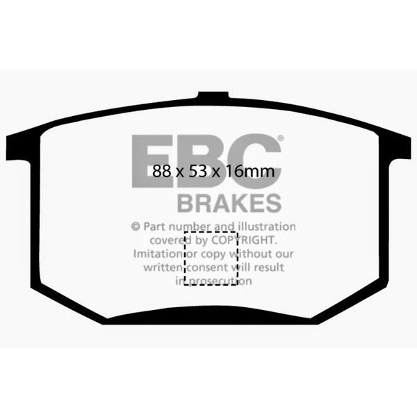 Redstuff Ceramic Low Dust Brake Pads