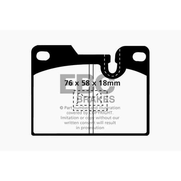 Greenstuff 2000 Series Sport Brake Pads