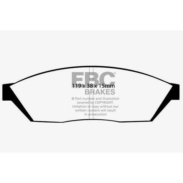 Greenstuff 2000 Series Sport Brake Pads