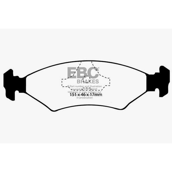 Greenstuff 2000 Series Sport Brake Pads