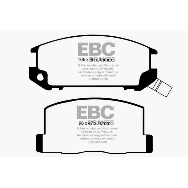 Greenstuff 2000 Series Sport Brake Pads