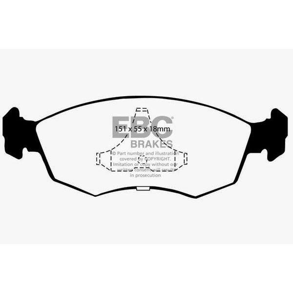 Greenstuff 2000 Series Sport Brake Pads