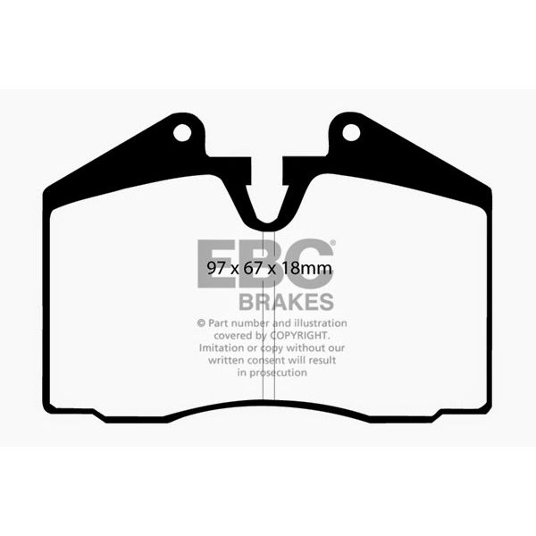 Greenstuff 2000 Series Sport Brake Pads