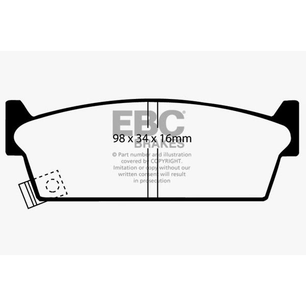 Redstuff Ceramic Low Dust Brake Pads