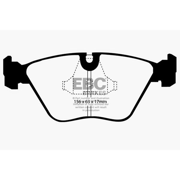 Redstuff Ceramic Low Dust Brake Pads