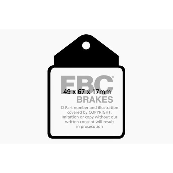 Greenstuff 2000 Series Sport Brake Pads