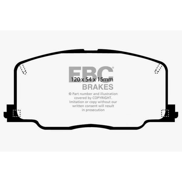 Redstuff Ceramic Low Dust Brake Pads