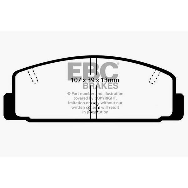 Redstuff Ceramic Low Dust Brake Pads