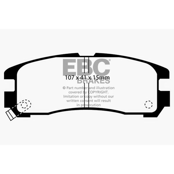 Redstuff Ceramic Low Dust Brake Pads