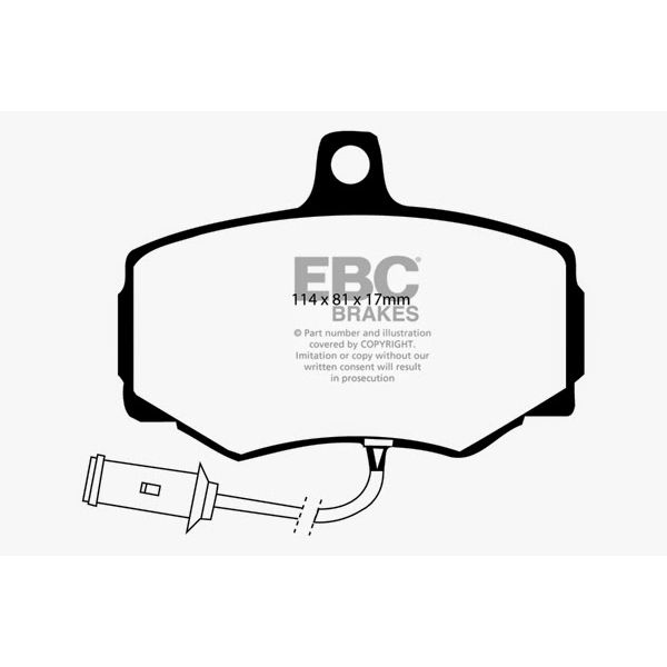 Redstuff Ceramic Low Dust Brake Pads