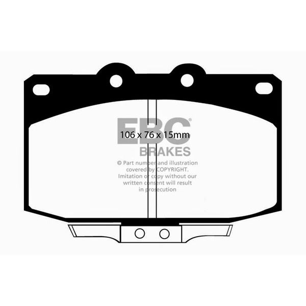 Redstuff Ceramic Low Dust Brake Pads