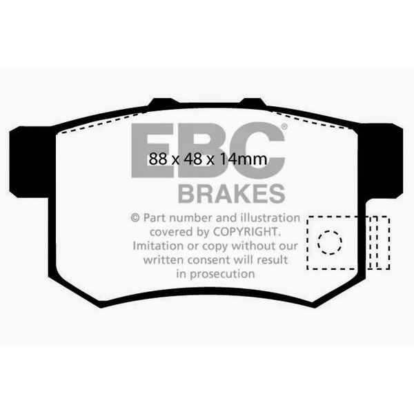 Redstuff Ceramic Low Dust Brake Pads