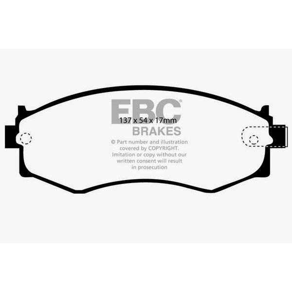 Redstuff Ceramic Low Dust Brake Pads