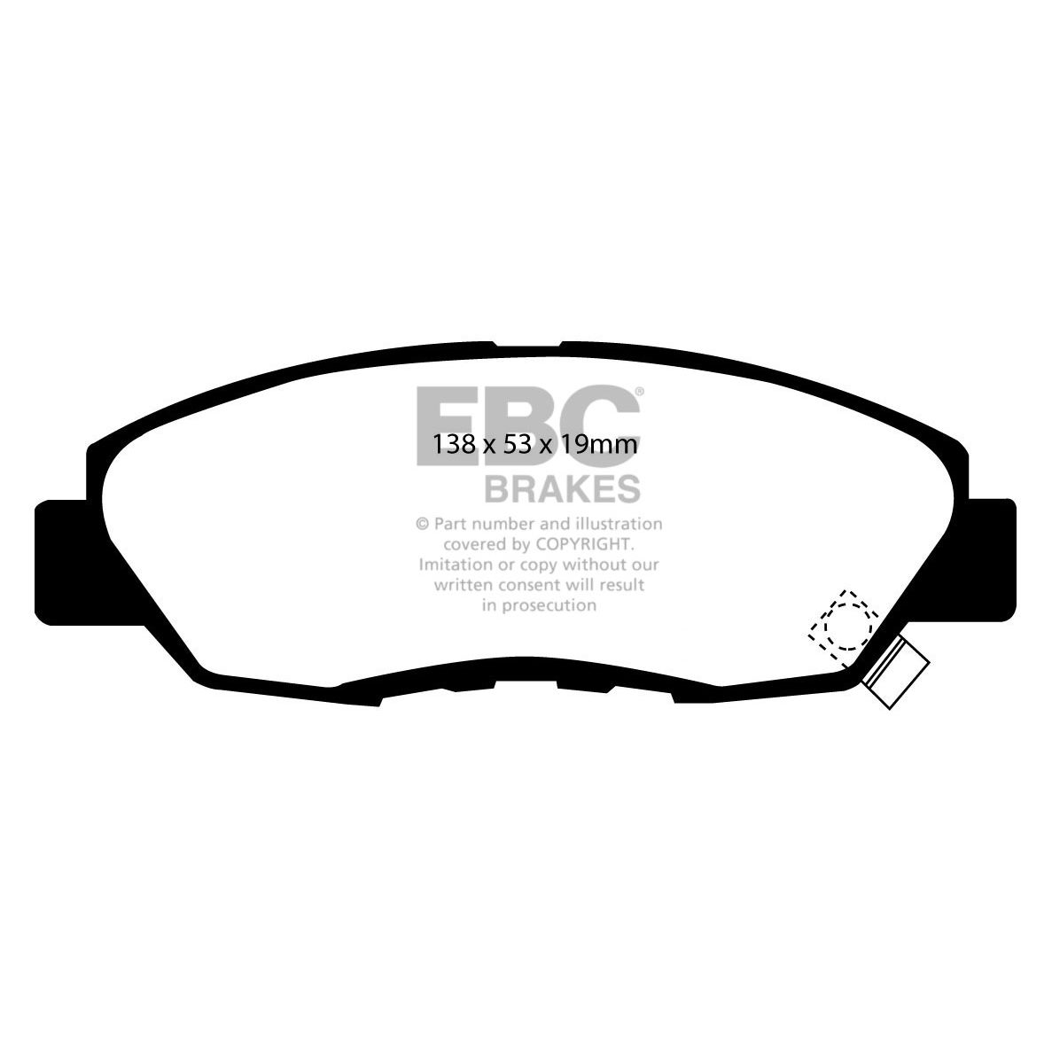 Redstuff Ceramic Low Dust Brake Pads