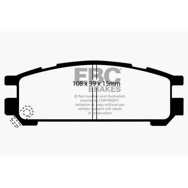 Redstuff Ceramic Low Dust Brake Pads