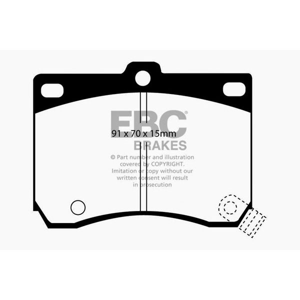 Redstuff Ceramic Low Dust Brake Pads